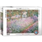 Puzzle 1000 pièces : Le Jardin - Monet
