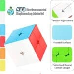 Cube 2x2 Stickerless QiYi QiDi S2