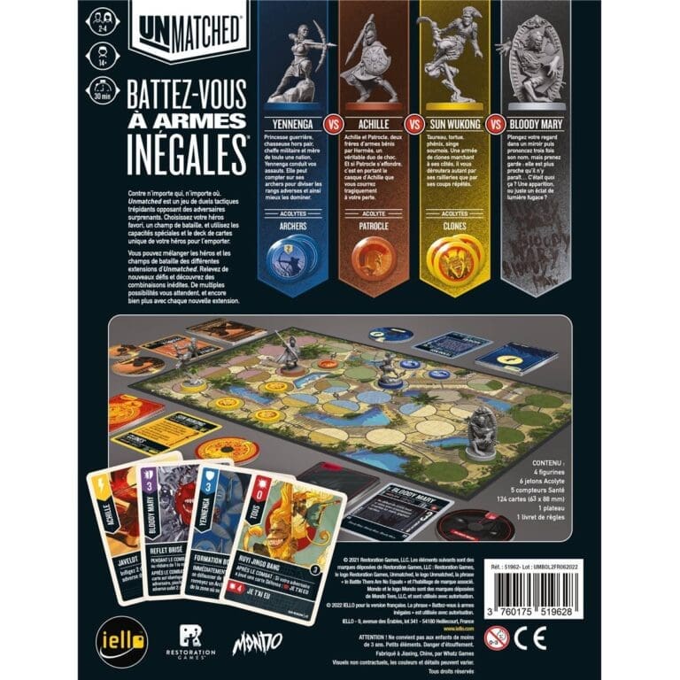 Unmatched : Combats de Légende VOL.2