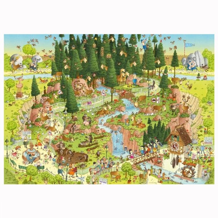Puzzle 1000 pièces : Black Forest Habitat