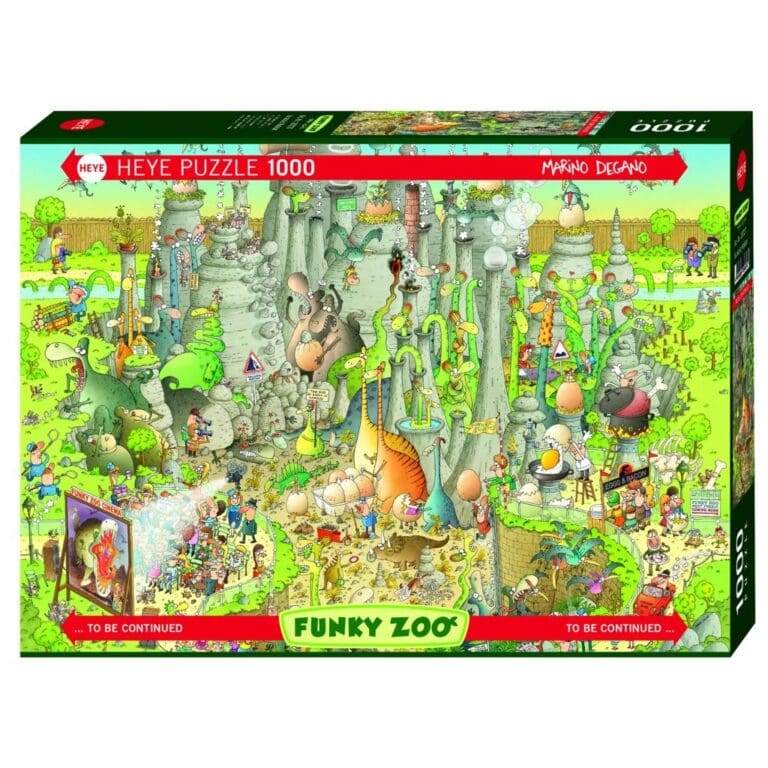 Puzzle 1000 pièces : Jurassic Habitat Puzzle 1000 pièces : Jurassic Habitat