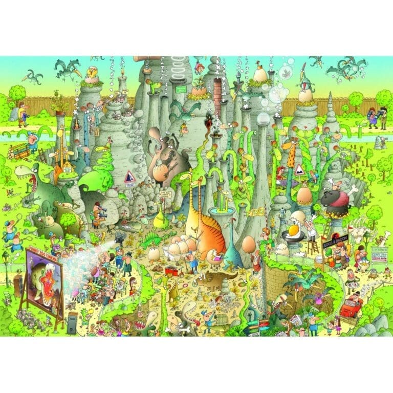 Puzzle 1000 pièces : Jurassic Habitat