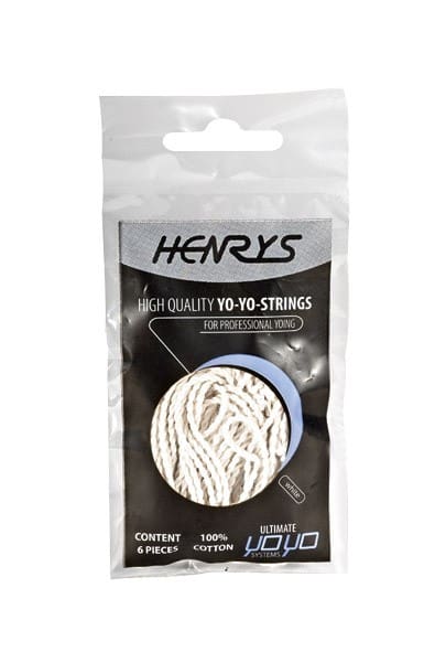 Yoyo - Ficelle Blanche Coton Henry’s x6
