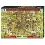 Puzzle 1000 pièces : Singes Habitat