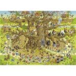 Puzzle 1000 pièces : Singes Habitat
