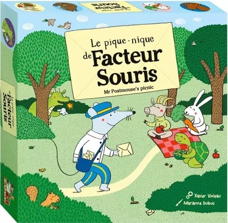 Le pique-nique de facteur souris Le pique-nique de facteur souris