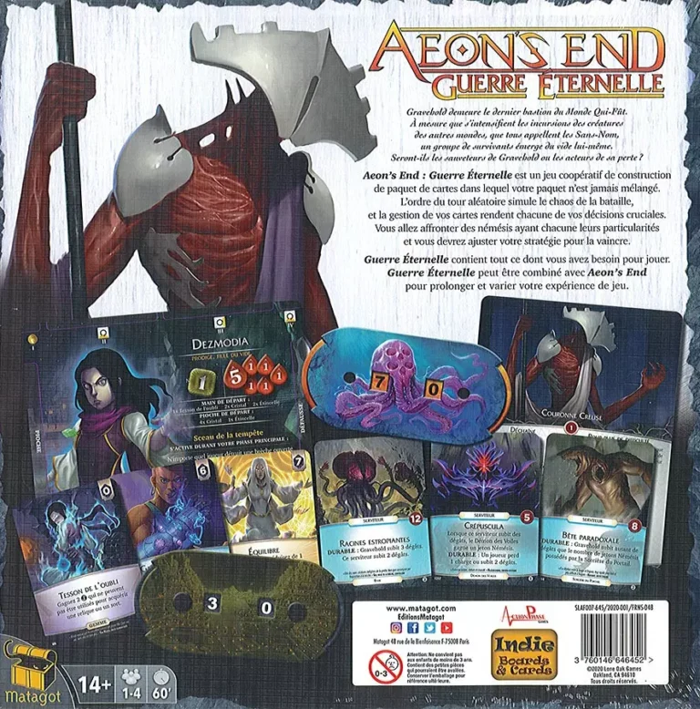 Boîte du jeu Aeon’s End Guerre Éternelle