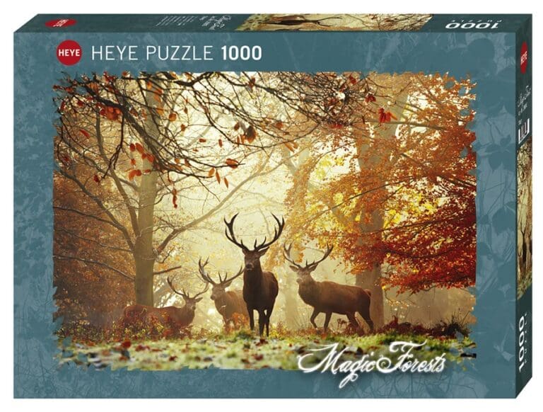 Puzzle 1000 pièces : Stags Puzzle 1000 pièces : Stags