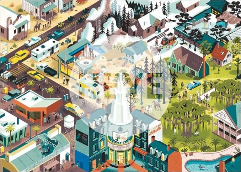 Puzzle 1000 pièces : Movie Masters Tarantino