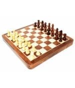 Coffret échecs magnétique - 30cm - Palissandre