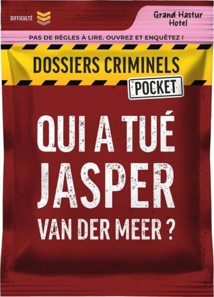 Dossiers Criminels Pocket - Qui a tué Jasper Van Der Meer ?