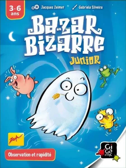 Couverture jeu Bazar Bizarre Junior pour enfants 3-6 ans