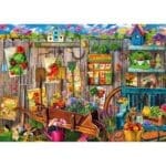 Puzzle 2 x 500 pieces travaux du jardin 4