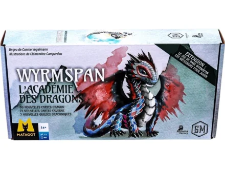 Boîte du jeu Wyrmspan L’Académie des Dragons