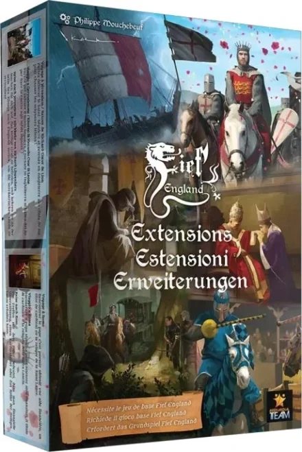 Boîte d’extension du jeu Fief England.
