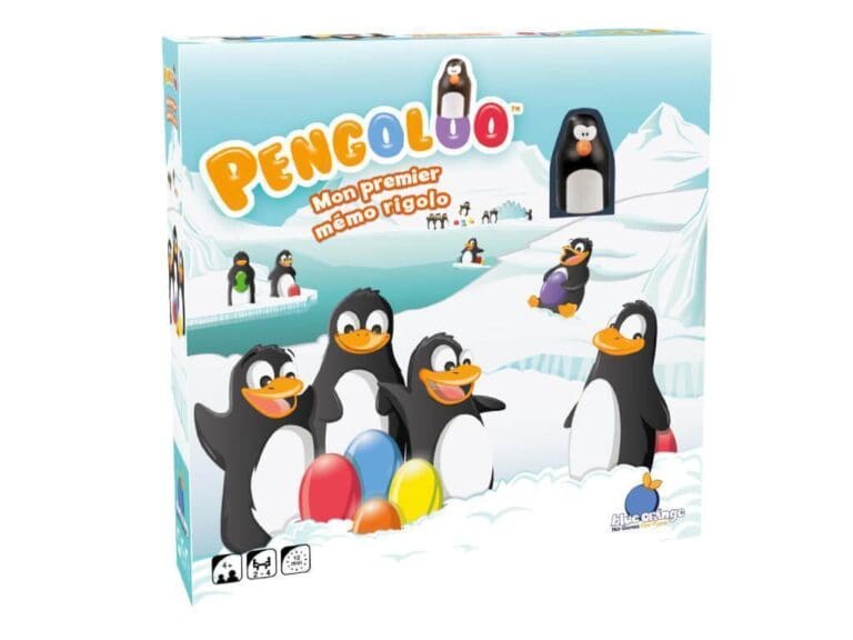 ffnfc0aw351.jpg Boîte du jeu de société Pengoloo avec des pingouins.