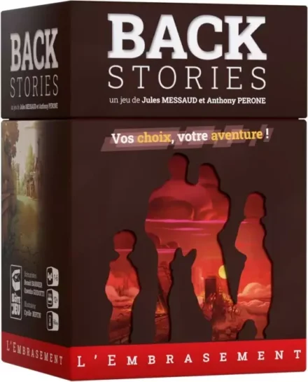 Boîte du jeu Back Stories L’Embrasement.