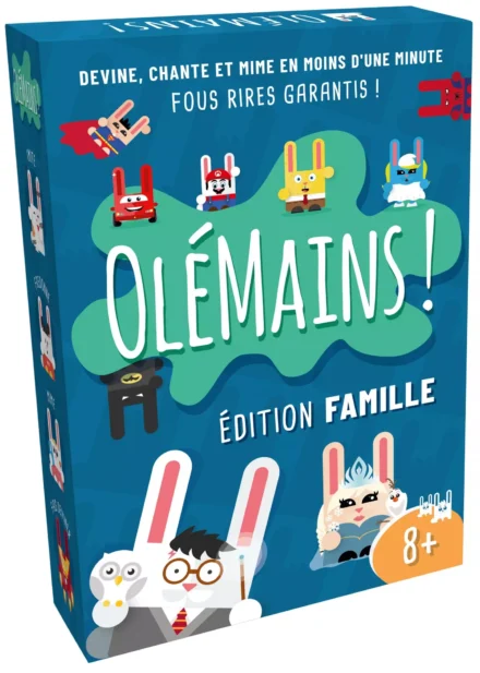 Boîte du jeu familial Olémains édition famille