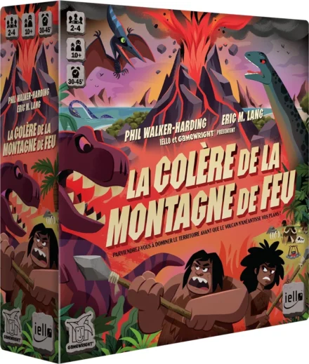 Boîte du jeu La Colère de la Montagne de Feu