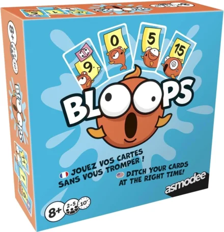 Boîte du jeu de cartes Bloops Asmodee