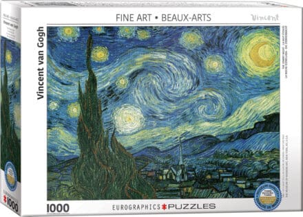 Puzzle 1000 pièces : Van Gogh - Nuit étoilée