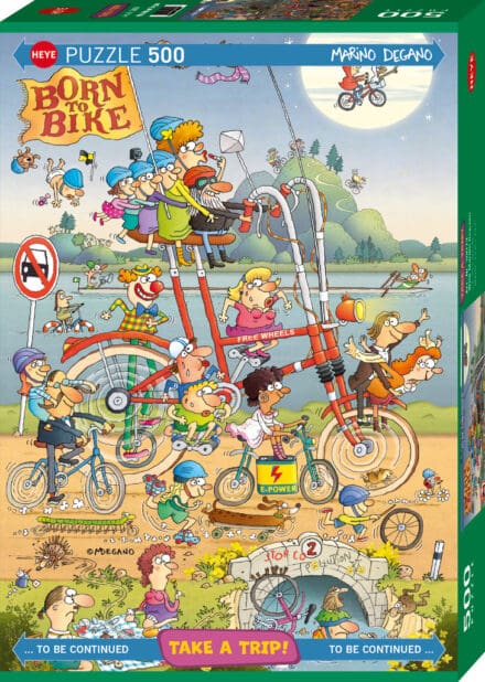 Puzzle 500 pièces : Take A Trip With Degano