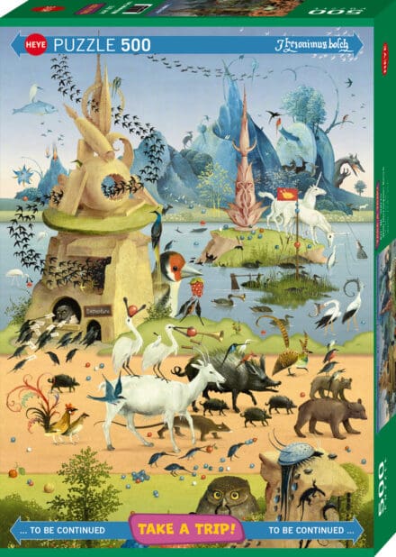 Puzzle 500 pièces : Take A Trip With H.Bosch