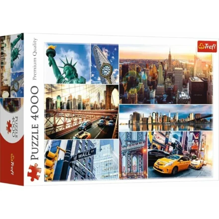 Puzzle 4000 pièces : New York Collage