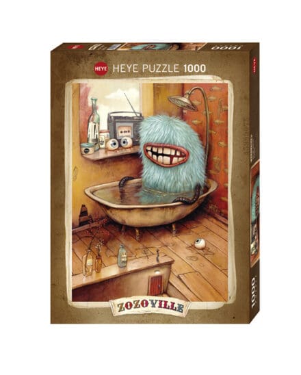 Puzzle 1000 pièces : Zozoville, Baignoire