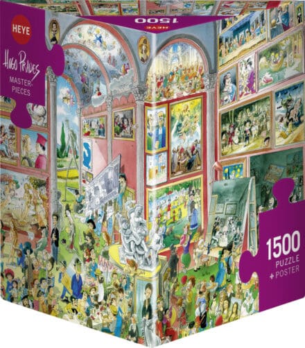 Puzzle 1500 pièces : Masterpieces