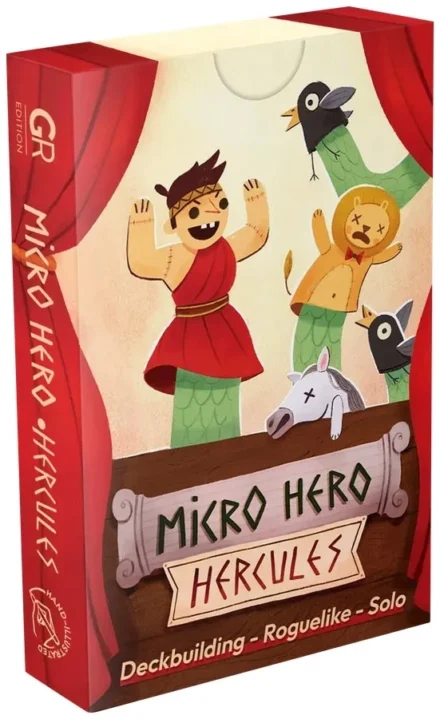 Boîte du jeu Mikro Hero Hercules illustrée