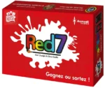 Boîte du jeu de cartes Red7 rouge