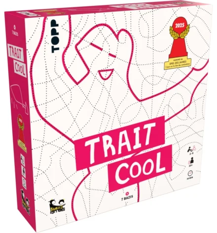 Boîte du jeu de société Trait Cool
