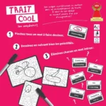 Boîte du jeu coopératif Trait Cool rose