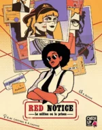 Affiche illustrée du jeu Red Notice enquête criminelle