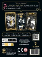 Boîte jeu cartes carnaval style baroque