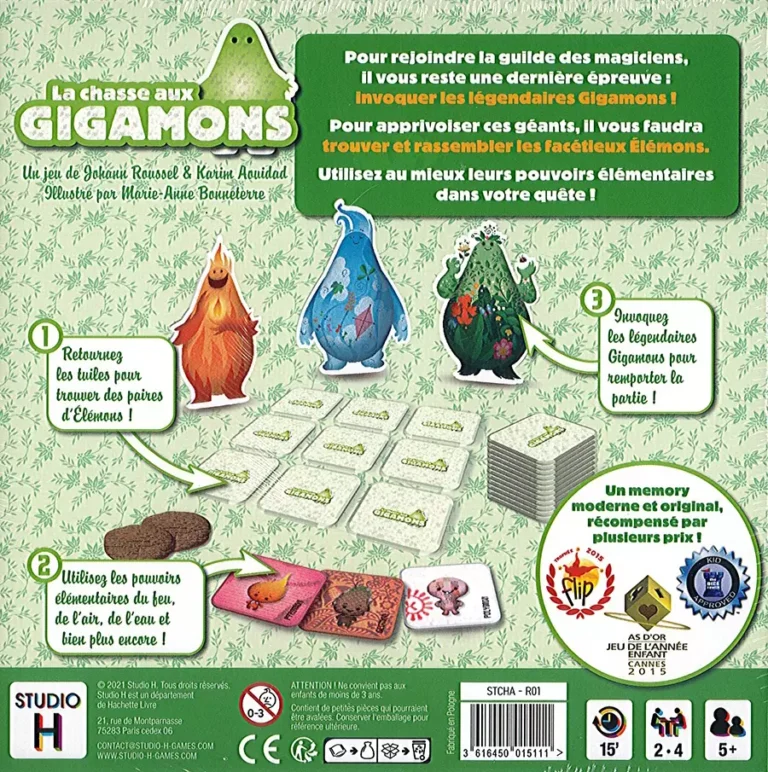 Affiche du jeu La chasse aux Gigamons