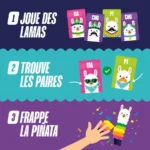 Règles illustrées d’un jeu de cartes llamas