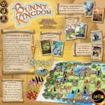 Jeu de société Bunny Kingdom plateau et cartes