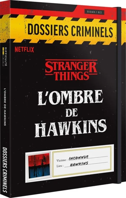 Couverture livre Stranger Things L’Ombre de Hawkins