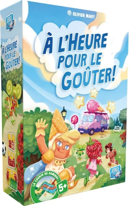 Boîte jeu enfant À l'heure pour le goûter