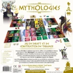 Jeu de société Mythologies avec plateau et cartes