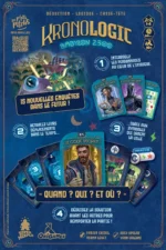 Affiche du jeu Kronologic Babylon 2500 futuriste