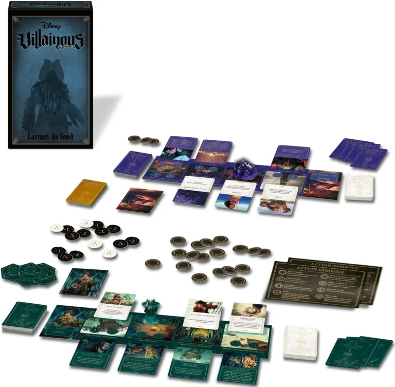 Jeu Disney Villainous Ursula Larmes de fond