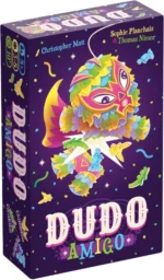 Boîte du jeu Dudo Amigo avec tatou piñata
