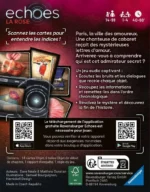 Boîte du jeu Echoes La Rose et cartes