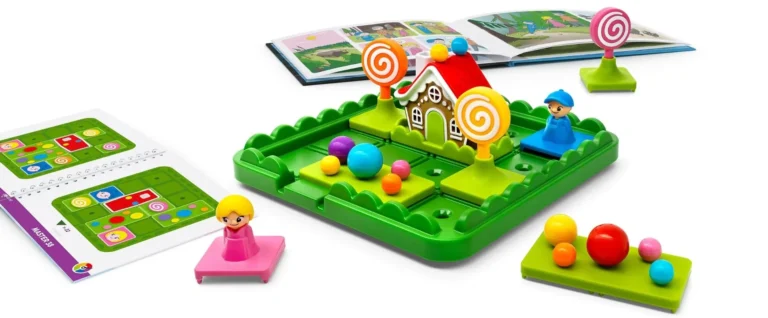 Jeu de société coloré pour enfants thème bonbons