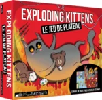Boîte du jeu Exploding Kittens enflammée