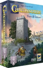 Boîte du jeu Carcassonne Tours et Voleurs