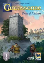 Boîte du jeu Carcassonne Tours & Voleurs